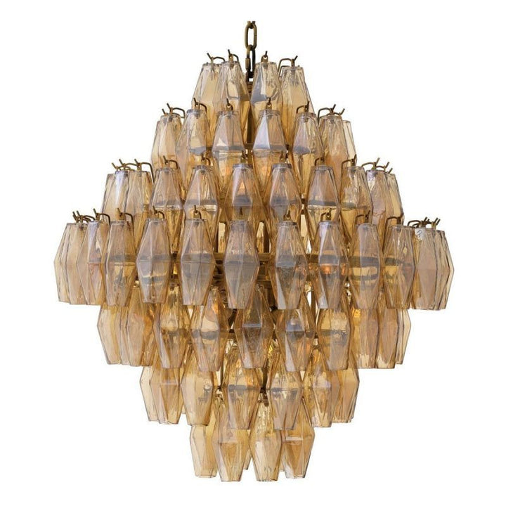 Riaylin Glass Large Pndant Chandelier