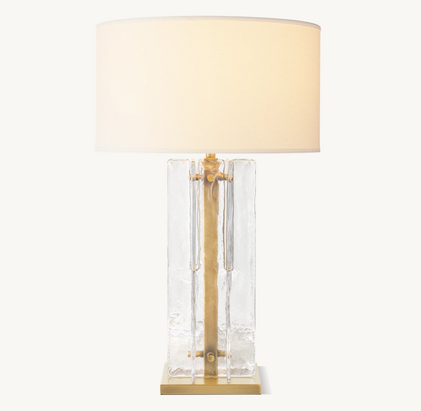 Kattice Clear Glass Table Lamp