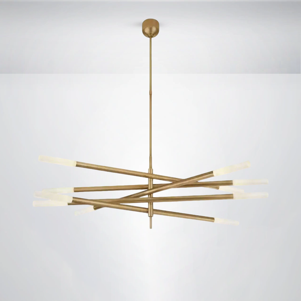 Russell Grande Ten Light Articulating Chandelier