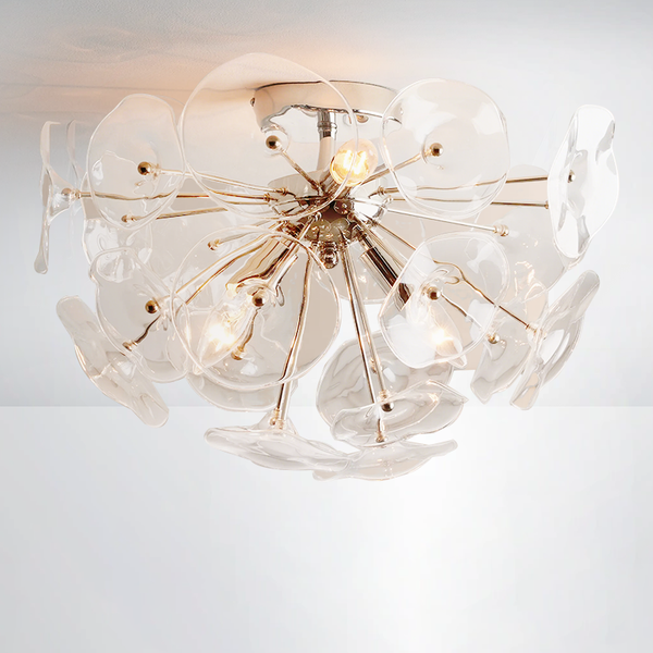 Sasi Glass Flush Mount