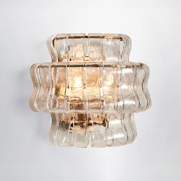 Riacho Glass Wall Sconce 12"