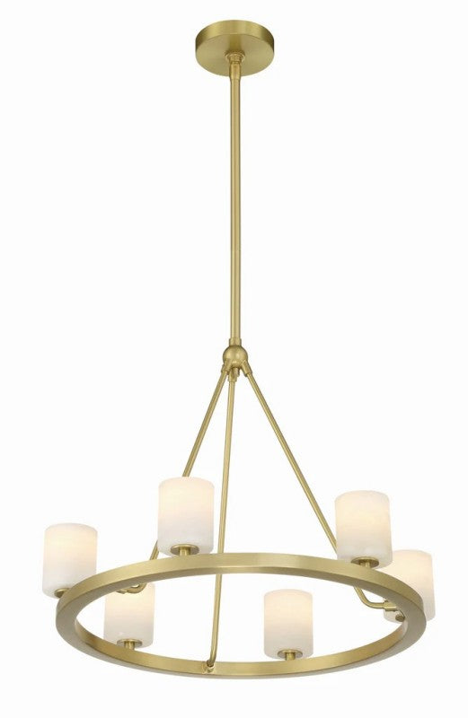 Oragen 6 Light Chandelier Alabaster