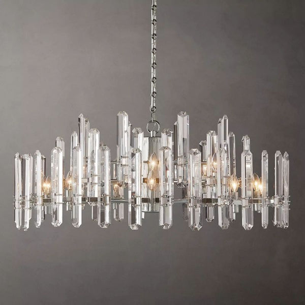 Higika Prism Round Chandelier 48"