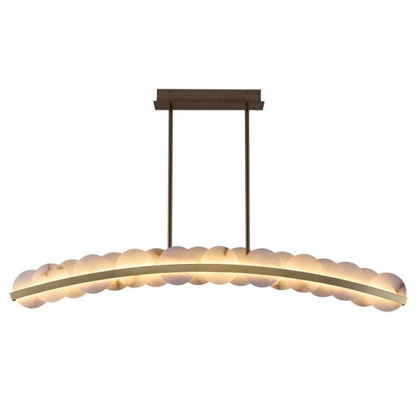 Alabaster Meridian 60 In LED Island Lt