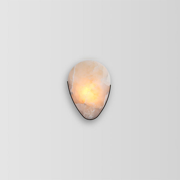 Alabaster Ba Wall Sconce