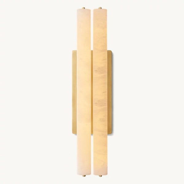 Aoudne Alabaster Double Sconce