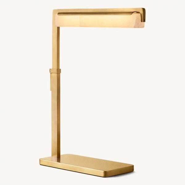 Aoudne Alabaster Task Table Lamp