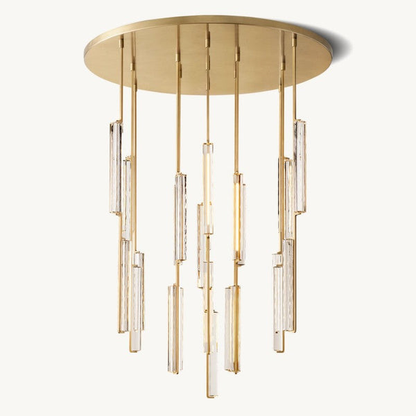 Aoudne Round Chandelier 56"