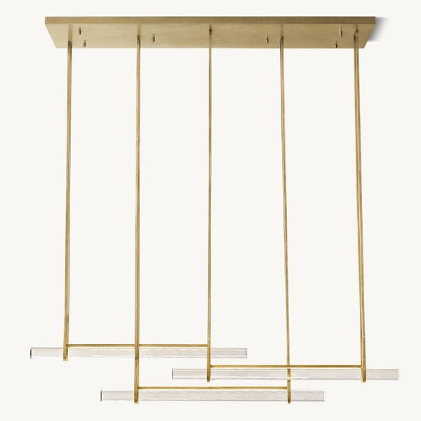 Aoudne Triple Bar Linear Chandelier