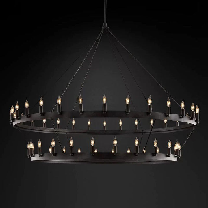 Camino Vintage Candelabra 2-Tier Chandelier