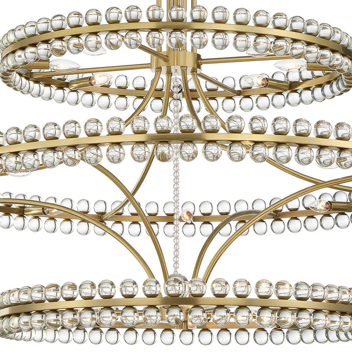 Clover 24 Light 48.00 inch Chandelier