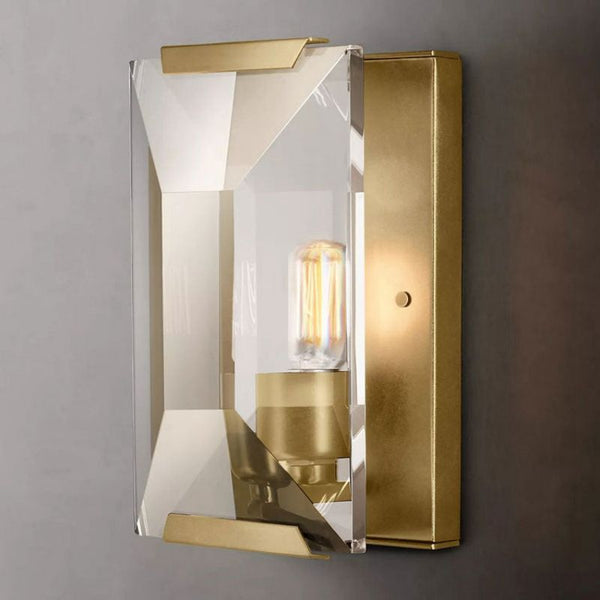 Hakro Multicurve Crystal Wall Sconce
