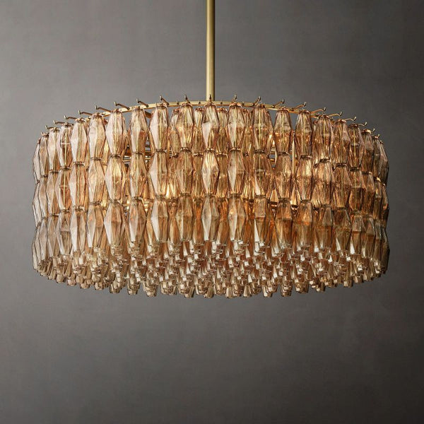 Chriay Crystal Round Chandelier 47"