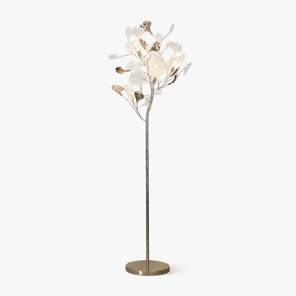 Gingko Ceramic Leaf Floor Lamp