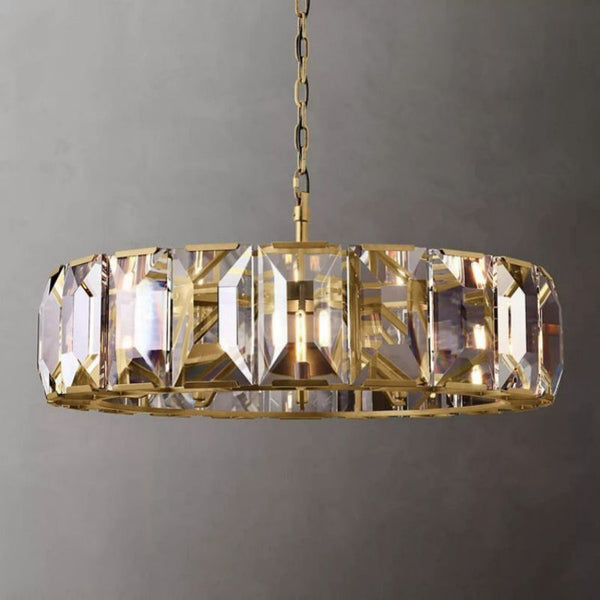 Hakro Crystal Round Chandelier 43“