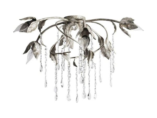 Kagle Crystal Flushmount Ceiling Light 23''D-32‘’D