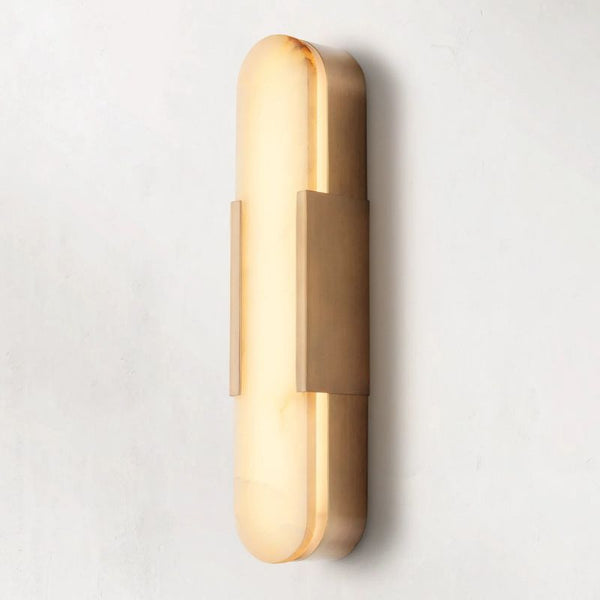 Kelley Alabaster Modern Indoor Decor Sconce