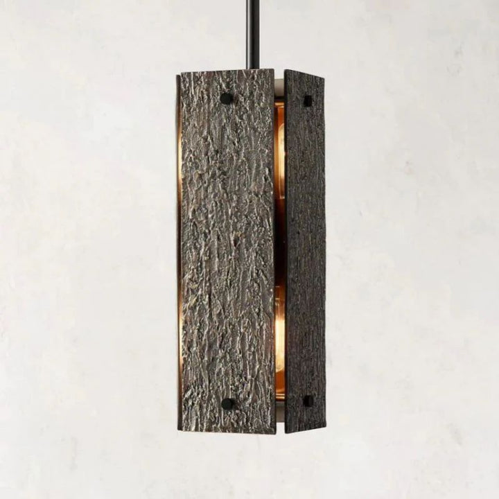 Voury Square Pendant 19"