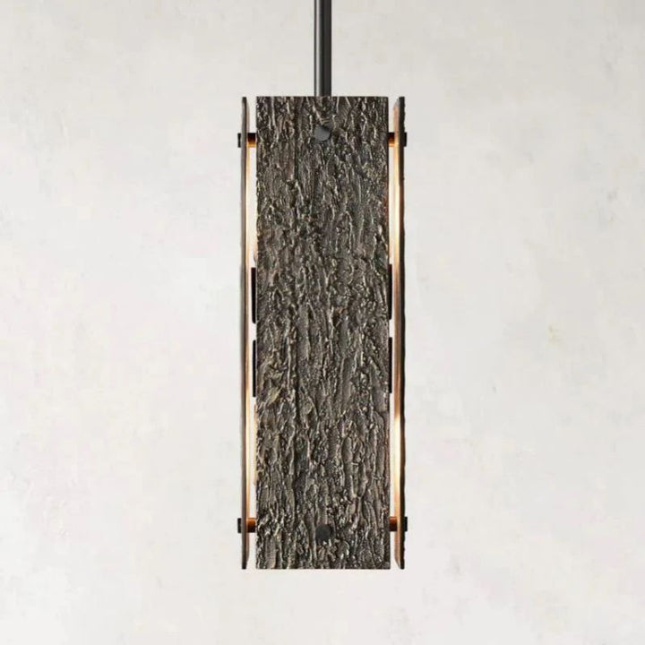 Voury Square Pendant 19"