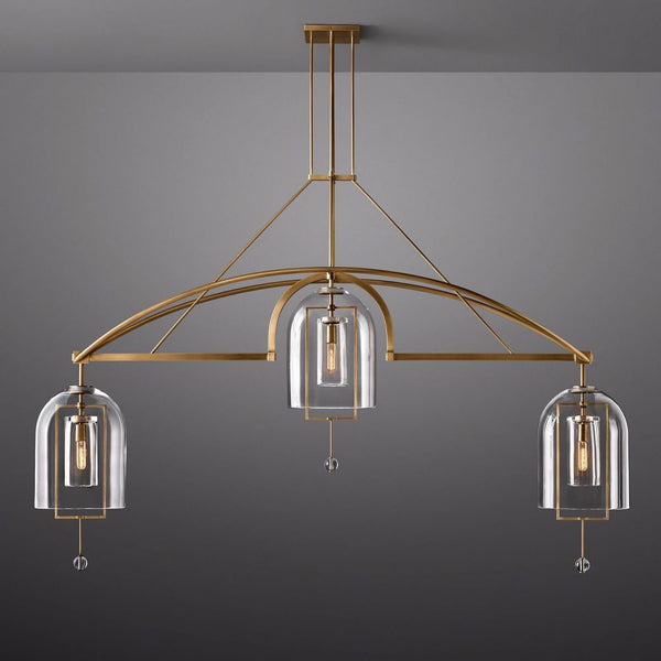 Furelit Linear Chandelier 85"