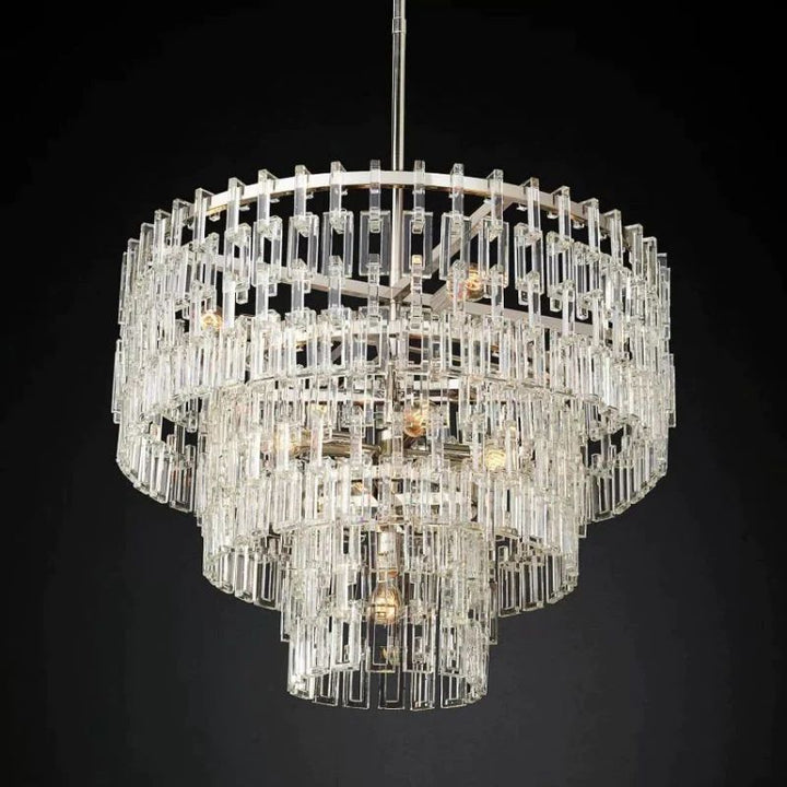 Marigna 3-Tier Round Chandelier 36"