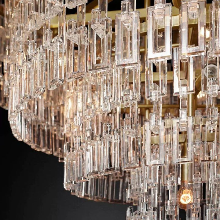 Marigna 4-Tier Round Chandelier 48"