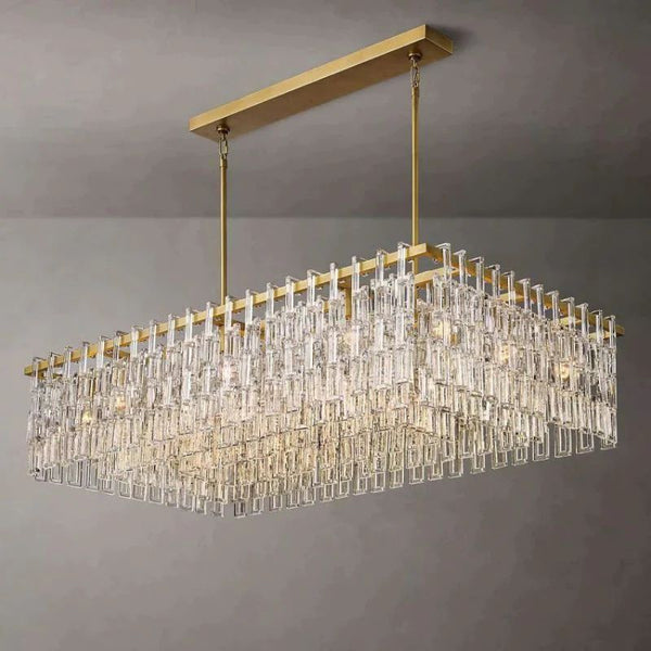 Sarika Rectangle Chandelier 60"