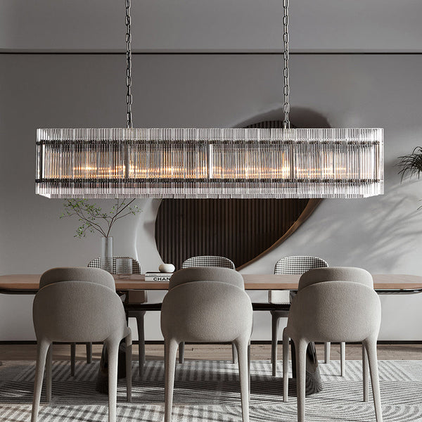 Sanrhca Rectangle Chandelier 54"