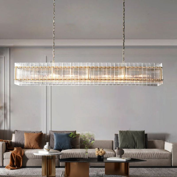 Sanrhca Rectangle Chandelier 72"