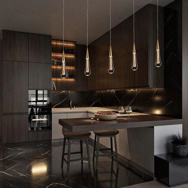 Allure LED Glass Staircase Chandelier