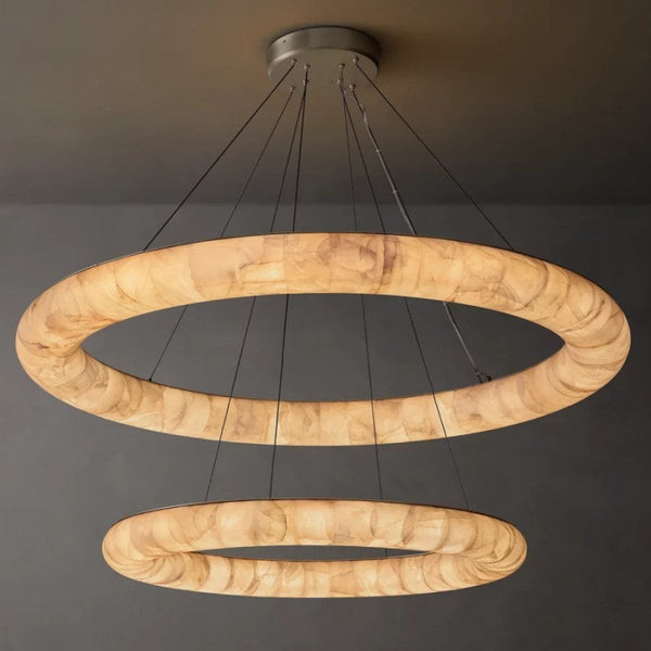 Rivage Lisa Two-Tiered Round Chandelier 61″