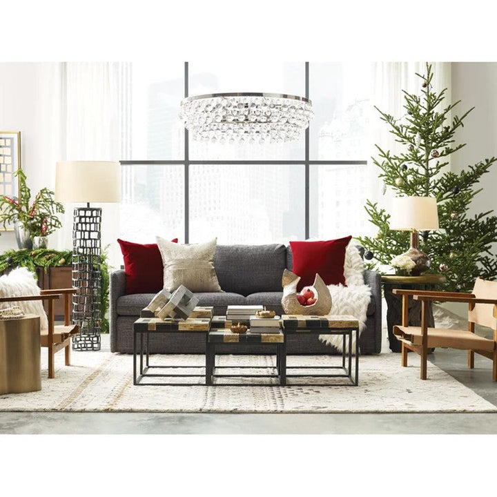 Robert Abbey Bling Round Chandelier 6-Light