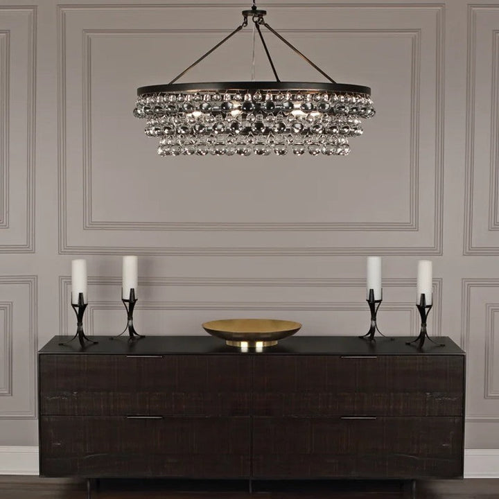 Robert Abbey Bling Round Chandelier 6-Light