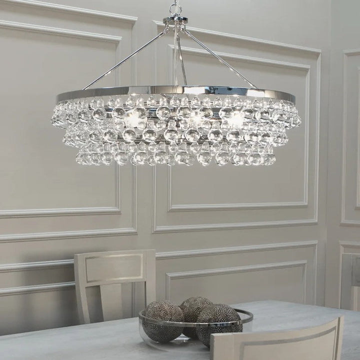 Robert Abbey Bling Round Chandelier 6-Light