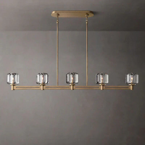 Saray Crystal Linear Chandelier
