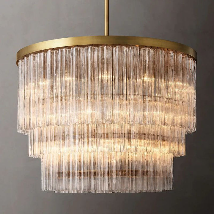 Cielo 3-Tier Round Living Room Chandelier 48”
