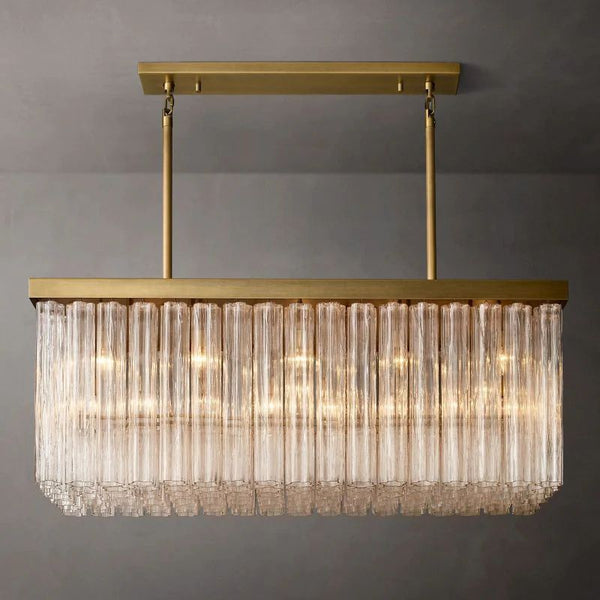 Celio Rectangular Chandelier 54”