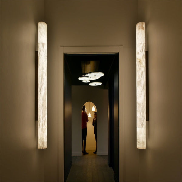 Sylvia Modern Alabaster Wall Sconce 3''