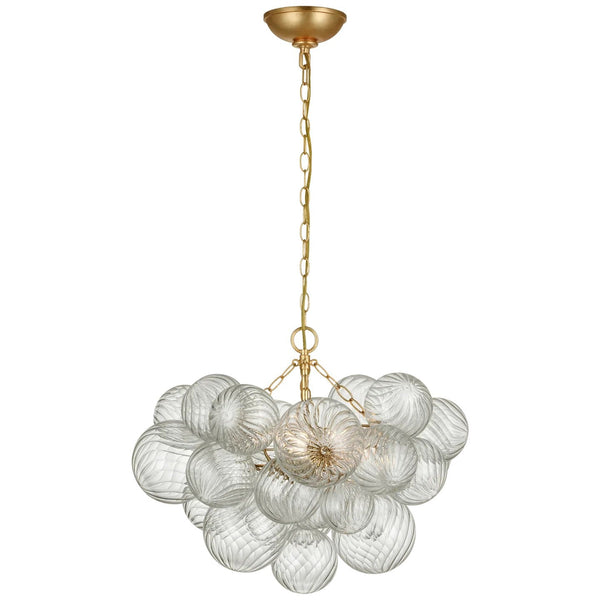 Tianie Glass  Round Chandelier 24"