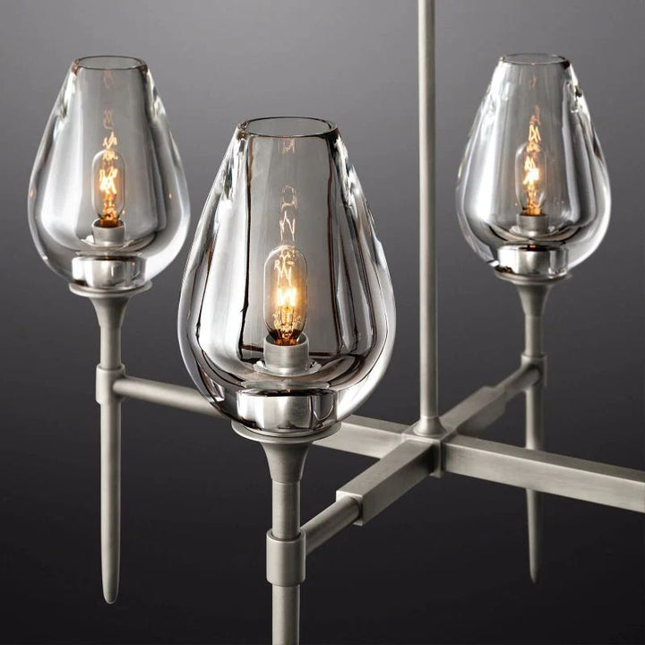 Tulip Linear Chandelier 65''