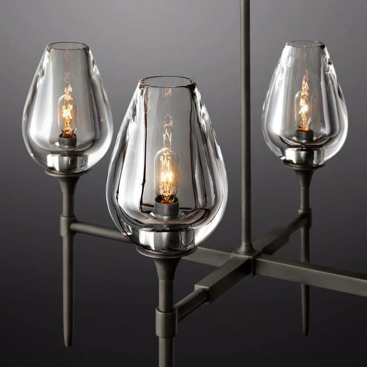 Tulip Linear Chandelier 65''