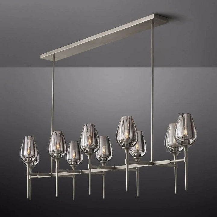 Tulip Linear Chandelier 65''