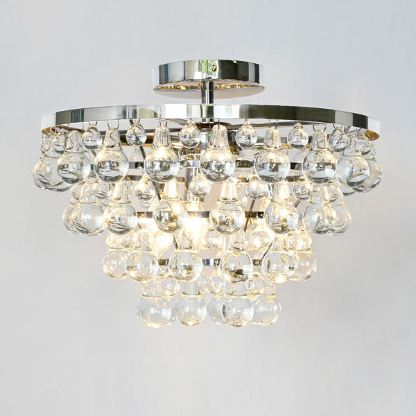 Robert Abbey Bling Round Flushmount 2-Light
