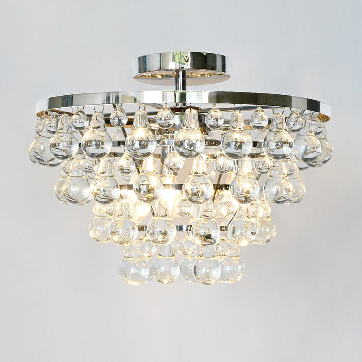 Robert Abbey Bling Round Flushmount 2-Light